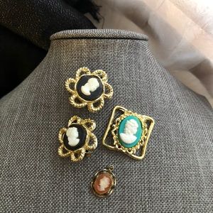 Vintage cameo lot
